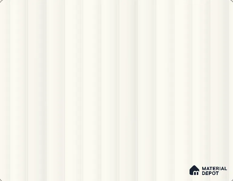Egg White Fluted Look LM 26712 8 ft x 4 ft Flute Finish Decorative Laminate- 1 mm | Ideal For Living room, bedroom, and kitchen cabinets
