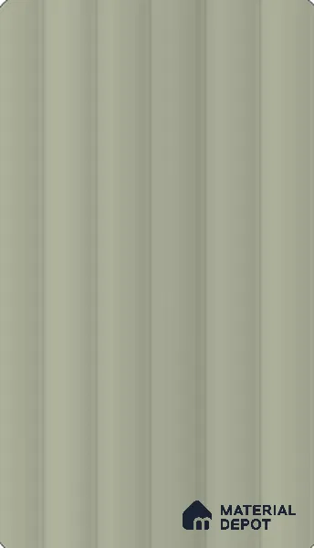 Cape Grey Fluted Look LM 26718 8 ft x 4 ft Flute Finish Decorative Laminate- 1 mm | Ideal For Living room, bedroom, and kitchen cabinets