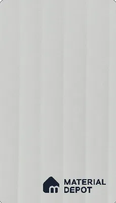 Cape Grey Fluted Look LM 26701 8 ft x 4 ft Glossy Flute Finish Decorative Laminate- 1 mm | Ideal For Living room, bedroom, and kitchen cabinets