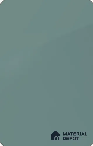 Fogg Blue Solid Colors Look LM 26773 8 ft x 4 ft High Gloss Finish Decorative Laminate- 1 mm | Ideal For Living room, bedroom, and kitchen cabinets