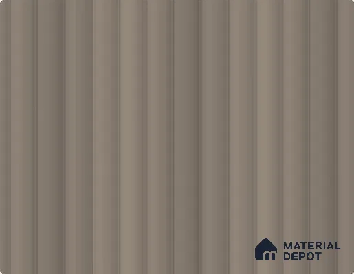 Chiffony Fluted Look LM 26721 8 ft x 4 ft Flute Finish Decorative Laminate- 1 mm | Ideal For Living room, bedroom, and kitchen cabinets