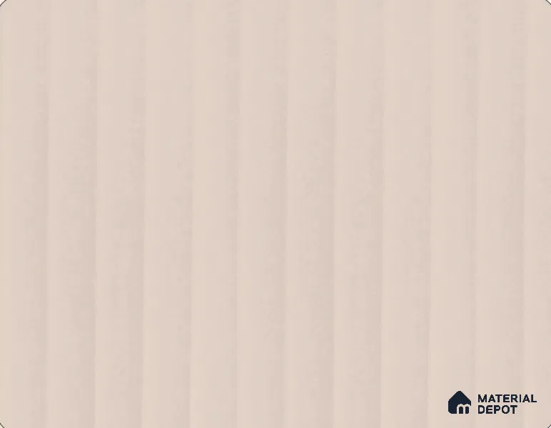 Foreshore Fluted Look LM 26702 8 ft x 4 ft Glossy Flute Finish Decorative Laminate- 1 mm | Ideal For Living room, bedroom, and kitchen cabinets