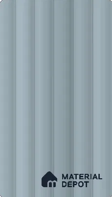 Marine Blue Fluted Look LM 26724 8 ft x 4 ft Flute Finish Decorative Laminate- 1 mm | Ideal For Living room, bedroom, and kitchen cabinets