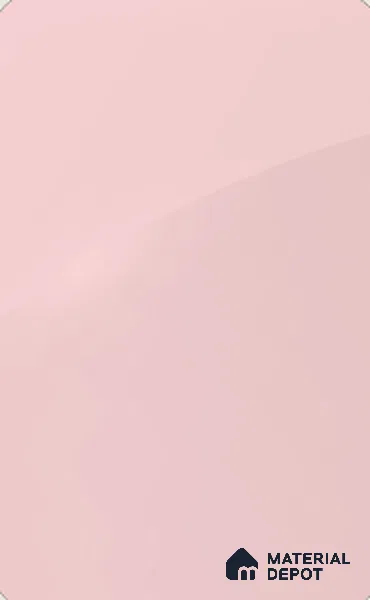 Mystic Pink Solid Colors Look LM 26793 8 ft x 4 ft High Gloss Finish Decorative Laminate- 1 mm | Ideal For Living room, bedroom, and kitchen cabinets