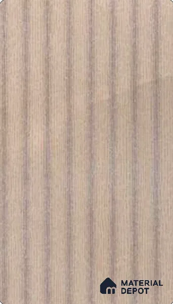 Stannic Line Ivory Patterned Look LM 26798 8 ft x 4 ft High Gloss Finish Decorative Laminate- 1 mm | Ideal For Living room, bedroom, and kitchen cabinets