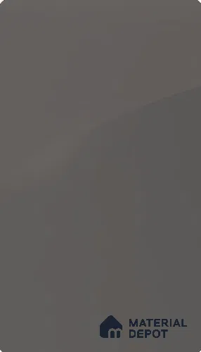 Medium Grey Solid Colors Look LM 26806 8 ft x 4 ft High Gloss Finish Decorative Laminate- 1 mm | Ideal For Living room, bedroom, and kitchen cabinets