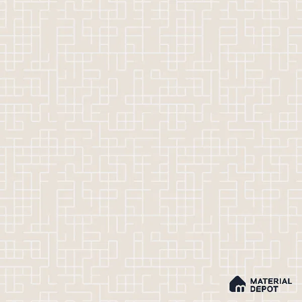 Mazescape Ivory Patterned Look LM 26908 8 ft x 4 ft Dry Matt Finish Decorative Laminate- 1 mm | Ideal For Living room, bedroom, and kitchen cabinets