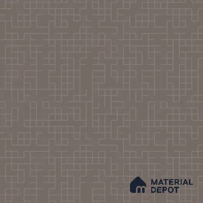 Mazescape Brown Patterned Look LM 26910 8 ft x 4 ft Dry Matt Finish Decorative Laminate- 1 mm | Ideal For Living room, bedroom, and kitchen cabinets