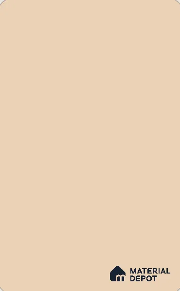Vanilla Solid Colors Look LM 26956 8 ft x 4 ft Silky Suede Finish Decorative Laminate- 1 mm | Ideal For Living room, bedroom, and kitchen cabinets