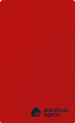 Signal Red Solid Colors Look LM 26737 8 ft x 4 ft High Gloss Finish Decorative Laminate- 1 mm | Ideal For Living room, bedroom, and kitchen cabinets