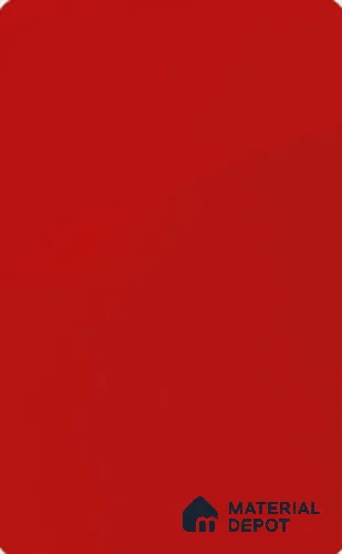 Signal Red Solid Colors Look LM 26737 8 ft x 4 ft High Gloss Finish Decorative Laminate- 1 mm | Ideal For Living room, bedroom, and kitchen cabinets