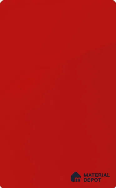 Signal Red Solid Colors Look LM 26737 8 ft x 4 ft High Gloss Finish Decorative Laminate- 1 mm | Ideal For Living room, bedroom, and kitchen cabinets