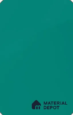 Oasis Green Solid Colors Look LM 26741 8 ft x 4 ft High Gloss Finish Decorative Laminate- 1 mm | Ideal For Living room, bedroom, and kitchen cabinets