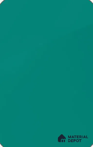 Oasis Green Solid Colors Look LM 26741 8 ft x 4 ft High Gloss Finish Decorative Laminate- 1 mm | Ideal For Living room, bedroom, and kitchen cabinets