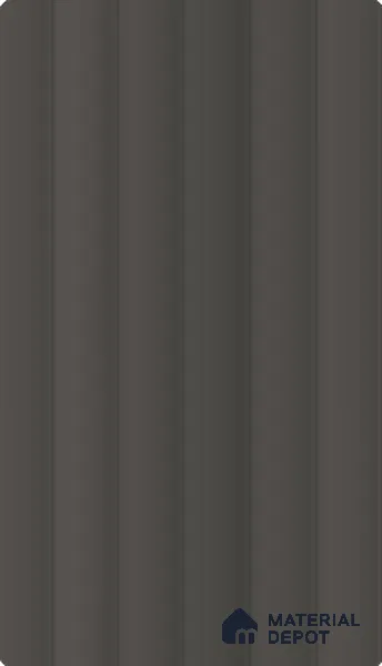 Slate Grey Fluted Look LM 26713 8 ft x 4 ft Flute Finish Decorative Laminate- 1 mm | Ideal For Living room, bedroom, and kitchen cabinets