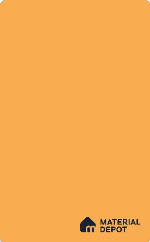 Orange Solid Colors Look LM 26975 8 ft x 4 ft Suede Finish Decorative Laminate- 1 mm | Ideal For Living room, bedroom, and kitchen cabinets