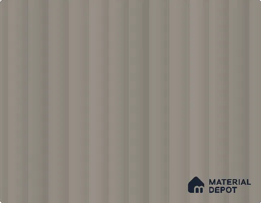 Titan Grey Fluted Look LM 26715 8 ft x 4 ft Flute Finish Decorative Laminate- 1 mm | Ideal For Living room, bedroom, and kitchen cabinets