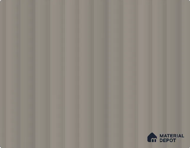 Titan Grey Fluted Look LM 26715 8 ft x 4 ft Flute Finish Decorative Laminate- 1 mm | Ideal For Living room, bedroom, and kitchen cabinets