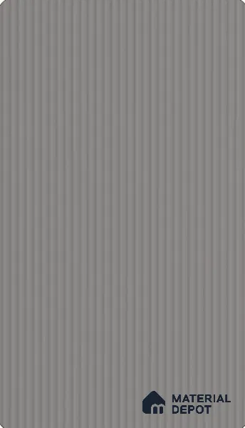 Titan Grey Fluted Look LM 26692 8 ft x 4 ft Micro Fluted Finish Decorative Laminate- 1 mm | Ideal For Living room, bedroom, and kitchen cabinets