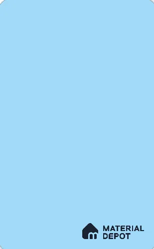 Sky Blue Solid Colors Look LM 26981 8 ft x 4 ft Suede Finish Decorative Laminate- 1 mm | Ideal For Living room, bedroom, and kitchen cabinets