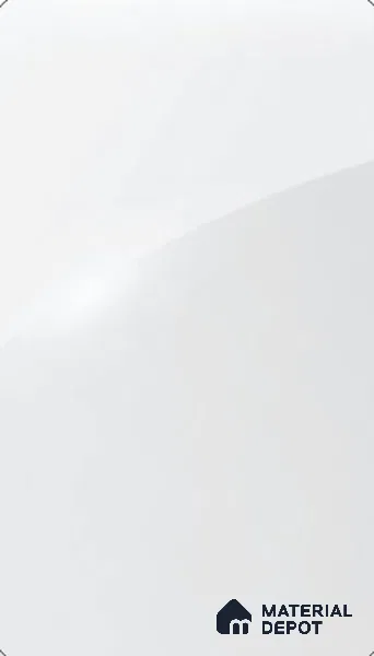 Cream White Solid Colors Look LM 26755 8 ft x 4 ft High Gloss Finish Decorative Laminate- 1 mm | Ideal For Living room, bedroom, and kitchen cabinets