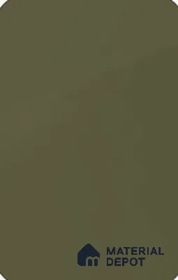 Army Green Solid Colors Look LM 26764 8 ft x 4 ft High Gloss Finish Decorative Laminate- 1 mm | Ideal For Living room, bedroom, and kitchen cabinets