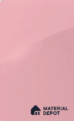 Ballerina Pink Solid Colors Look LM 26765 8 ft x 4 ft High Gloss Finish Decorative Laminate- 1 mm | Ideal For Living room, bedroom, and kitchen cabinets