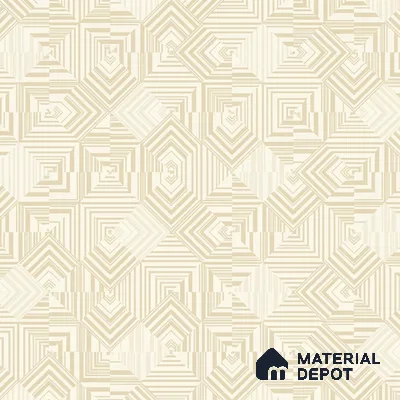 88530-3 | Warm Beige Diamond Grid Texture PVC Patterned Wallpaper - 5 Meter x 42 Inch, 57.41 Sq. Ft. (Min. 15% Wastage)