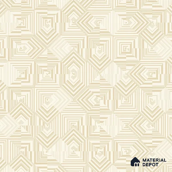 88530-3 | Warm Beige Diamond Grid Texture PVC Patterned Wallpaper - 5 Meter x 42 Inch, 57.41 Sq. Ft. (Min. 15% Wastage)