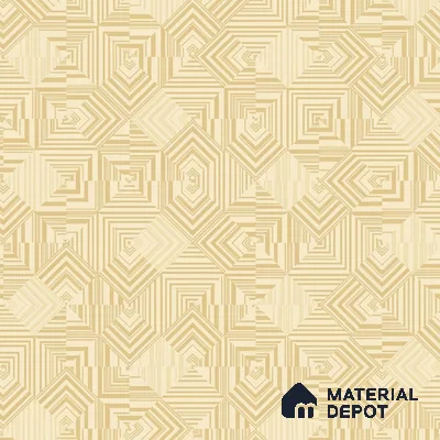 88530-4 | Golden Yellow Diamond Grid Texture PVC Patterned Wallpaper - 5 Meter x 42 Inch, 57.41 Sq. Ft. (Min. 15% Wastage)
