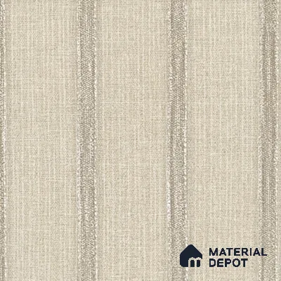 88546-2 | Warm Beige Metallic Pinstripe PVC Patterned Wallpaper - 5 Meter x 42 Inch, 57.41 Sq. Ft. (Min. 15% Wastage)