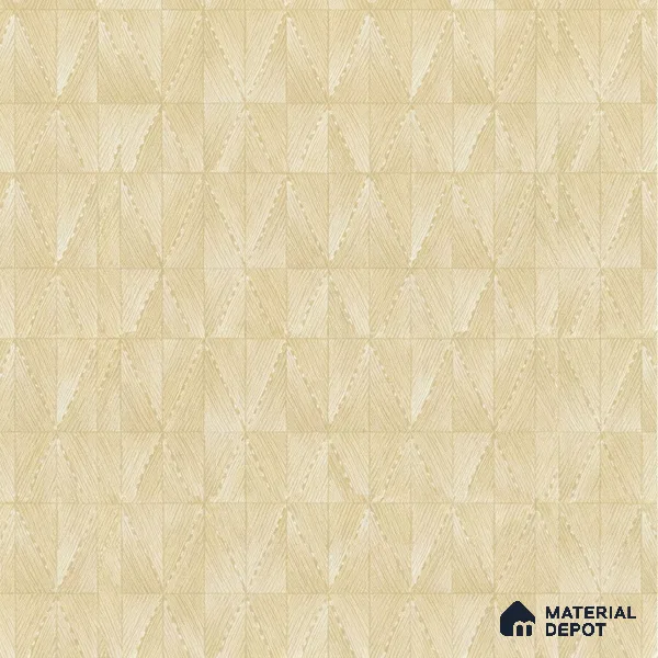 OR02-6 | Golden Beige Diamond Texture PVC Patterned Wallpaper - 5 Meter x 42 Inch, 57 Sq. Ft. (Min. 15% Wastage)