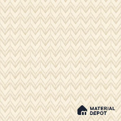 OR04-1 | Cream Herringbone PVC Patterned Wallpaper - 5 Meter x 42 Inch, 57 Sq. Ft. (Min. 15% Wastage)