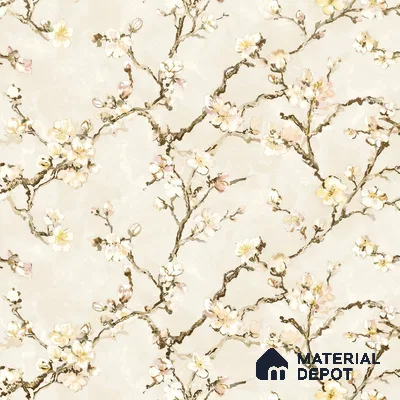 OR05-2 | 5 Meter x 42 Inch PVC Florals Look Wallpaper - 57 Sq. Ft. | Minimum 15% wastage during installation