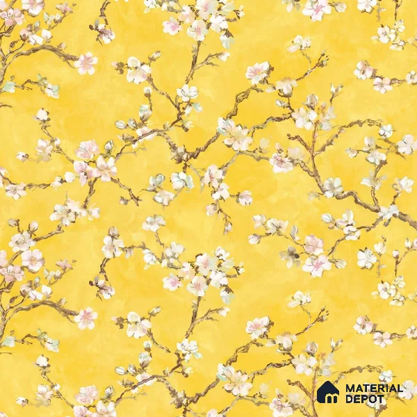 OR05-3 | 5 Meter x 42 Inch PVC Florals Look Wallpaper - 57 Sq. Ft. | Minimum 15% wastage during installation