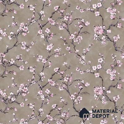 OR05-5 | 5 Meter x 42 Inch PVC Florals Look Wallpaper - 57 Sq. Ft. | Minimum 15% wastage during installation