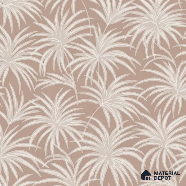 RD24-168 | Rose Palm Spray Floral Wallpaper - 10 Meter x 21 Inch, 57 Sq. Ft.