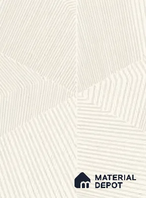 81413-1 | Cream Line Facet Texture Patterned Wallpaper - 5 Meter x 42 Inch, 57 Sq. Ft.