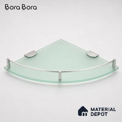 Glass Corner 9001-GC 1212 Swan Chrome Finish SS 304 | 5 Years Warranty