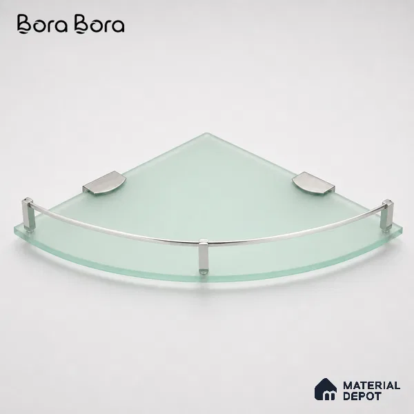 Glass Corner 9001-GC 1212 Swan Chrome Finish SS 304 | 5 Years Warranty