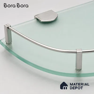 Glass Corner 9001-GC 1212 Swan Chrome Finish SS 304 | 5 Years Warranty