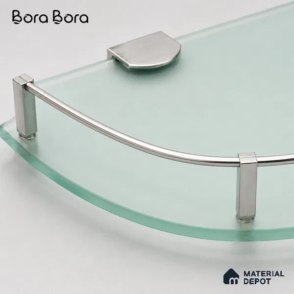 Glass Corner 9001-GC 1212 Swan Chrome Finish SS 304 | 5 Years Warranty