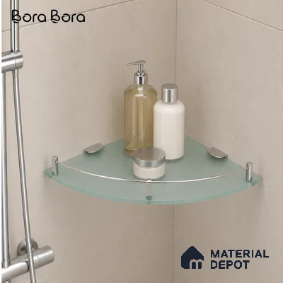 Glass Corner 9001-GC 1212 Swan Chrome Finish SS 304 | 5 Years Warranty