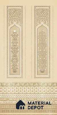 Desert Bloom LM 25878 8 ft x 4 ft Texture Finish Digital Laminate - 1 mm | Suitable for Bedroom, Feature Wall, Wardrobe
