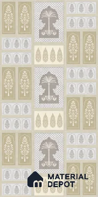 Virasat LM 25882 8 ft x 4 ft Texture Finish Digital Laminate - 1 mm | Suitable for Bedroom, Feature Wall, Wardrobe