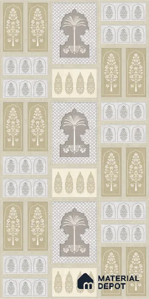 Virasat LM 25882 8 ft x 4 ft Texture Finish Digital Laminate - 1 mm | Suitable for Bedroom, Feature Wall, Wardrobe