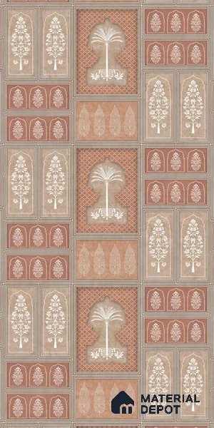 Rajwadu LM 25883 8 ft x 4 ft Texture Finish Digital Laminate - 1 mm | Suitable for Bedroom, Feature Wall, Wardrobe