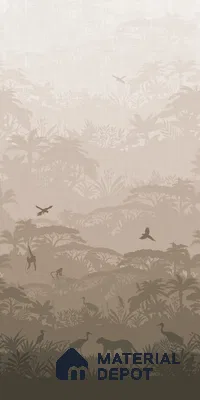 Jungle Mist LM 25895 8 ft x 4 ft Texture Finish Digital Laminate - 1 mm | Suitable for Bedroom, Feature Wall, Wardrobe
