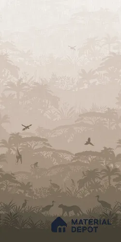 Jungle Mist LM 25895 8 ft x 4 ft Texture Finish Digital Laminate - 1 mm | Suitable for Bedroom, Feature Wall, Wardrobe