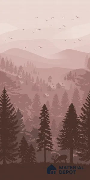 Pine Mist LM 25896 8 ft x 4 ft Texture Finish Digital Laminate - 1 mm | Suitable for Bedroom, Feature Wall, Wardrobe